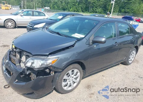 2010 Toyota Corolla Le z USA, uszkodzony, nr VIN 2T1BU4EE3AC284403
